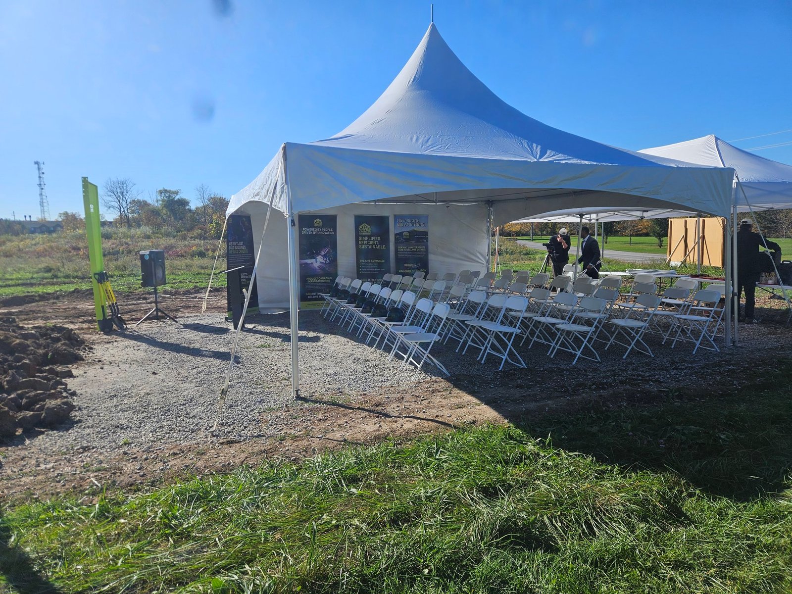 Marquee tent wedding rental Niagara — Vine & Veil